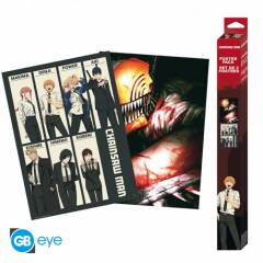 CHAINSAW MAN - 2 Chibi-Poster Set 52x38