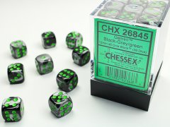 Chessex CHX26845 Chessex: Gemini� W�rfelblock Schwarz-G
