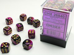 Chessex CHX26840 Chessex: Gemini� W�rfelblock Schwarz-L
