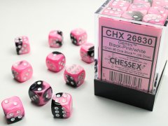 Chessex CHX26830 Chessex: Gemini� W�rfelblock Schwarz-P