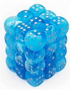 Chessex CHX27966 Chessex: Luminary� W�rfelblock Himmelb
