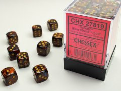 Chessex CHX27819 Chessex: Scarab� W�rfelblock Blue Bloo