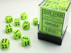 Chessex CHX27830 Chessex: Vortex� W�rfelblock Gift Gr�n