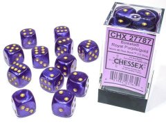 Chessex CHX27787 Chessex: W�rfelblock Royales Lila/Gold