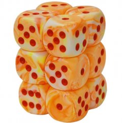 Chessex CHX27653 Chessex: W�rfelblock Sunexplosion/Red�