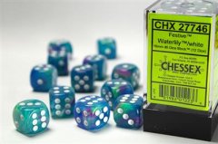Chessex CHX27746 Chessex: W�rfelblock Wasserlillie/Wei�