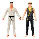 Diamond Select Toys Cobra Kai All Valley Johnny & Daniel set 2 Figurs 18cm
