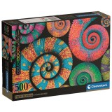 Clementoni Color Boom Curly Tails puzzle 500pcs