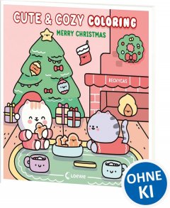 Loewe Manga Cute & Cozy Coloring - Merry Christmas