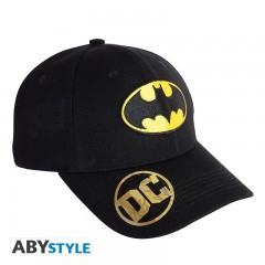 DC Comics Cap - Batman Logo in Schwarz