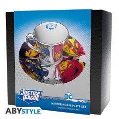 DC COMICS Tasse & Teller - Justice League