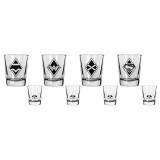 SDTOYS DC Comics Batman v Superman shot glasses set