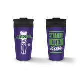 DC Comics Joker Arkham metal tumbler