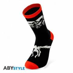 DEATH NOTE Socken - Ryuk-Design in Schwarz