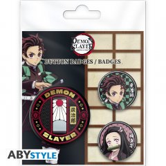 Demon Slayer Badge Pack Tanjiro & Nezuko