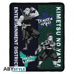 ABYstyle DEMON SLAYER - Blanket - "Tanjiro & Tengen"