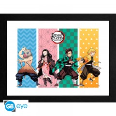 DEMON SLAYER - Framed Print Gruppe