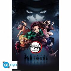 DEMON SLAYER Poster 91.5x61 - Gruppe