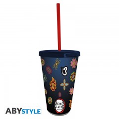 DEMON SLAYER Tumbler - 470ml mit Strohhalm