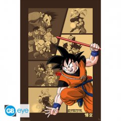 ABYstyle DRAGON BALL - Poster Maxi 91.5x61 - Goku Retro
