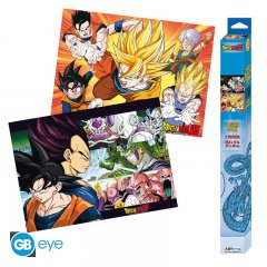 Dragon Ball Chibi Poster: Saiyans Set