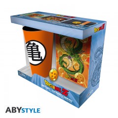 Dragon Ball XXL-Set: Glas, Pin & Notizbuch