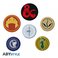 D&D Badge Pack - Factions Kollektion