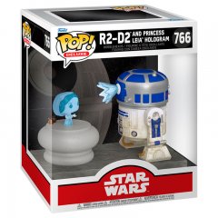 Deluxe Star Wars R2-D2 & Leia Sammelfigur
