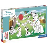 Clementoni Disney 101 Dalmatians maxi puzzle 24pcs