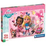 Clementoni Disney Alice Bakery super puzzle 104pcs