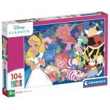 Clementoni Disney Alice in Wonderland puzzle 104pcs