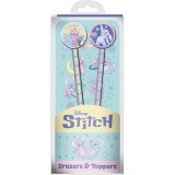 Disney Angel + Stitch Pencil with eraser topper