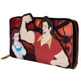Loungefly Disney Beauty and the Beast Villains Gaston Scene Brieftasche