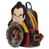 Loungefly Disney Beauty and the Beast Villains Gaston Scene Rucksack 26cm
