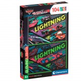 Clementoni Disney Cars glowing puzzle 104pcs
