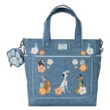 Loungefly Disney Denim Rucksack bag + purse