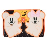 Loungefly Disney Mickey & Minnie Floral Ghost Brieftasche