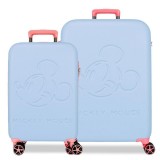 Joumma Bags Disney Mickey Crazy Trip ABS pack 2 Rollkoffer/Koffers