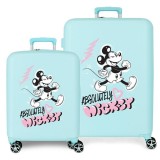 Joumma Bags Disney Mickey Friendly ABS pack 2 Rollkoffer/Koffers