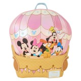 Loungefly Disney Mickey & Friends Shape Hot Air Balloon Rucksack 26cm