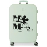 Joumma Bags Disney Mickey Happiness ABS Rollkoffer/Koffer 70cm