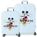 Joumma Bags Disney Mickey Happiness ABS pack 2 Rollkoffer/Koffers