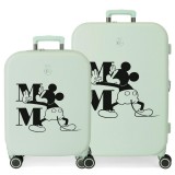 Joumma Bags Disney Mickey Happiness ABS pack 2 Rollkoffer/Koffers