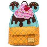Loungefly Disney Mickey Minnie Ice Cream Rucksack