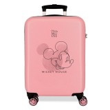 Joumma Bags Disney Mickey Outline ABS Rollkoffer/Koffer 55cm
