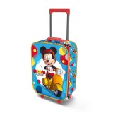 Karactermania Disney Mickey Scooter 3D Trolley suitcase 52cm