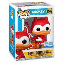 Funko Disney Mickey and Friends Devil Donald with Pumpkin Exclusive #1446