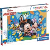 Clementoni Disney Mickey and Friends puzzle 104pcs