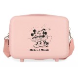 Joumma Bags Disney Mickey and Minnie Kisses adaptable ABS Schminkkoffer