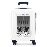Joumma Bags Disney Mickey and Minnie Paris ABS Rollkoffer/Koffer 55cm